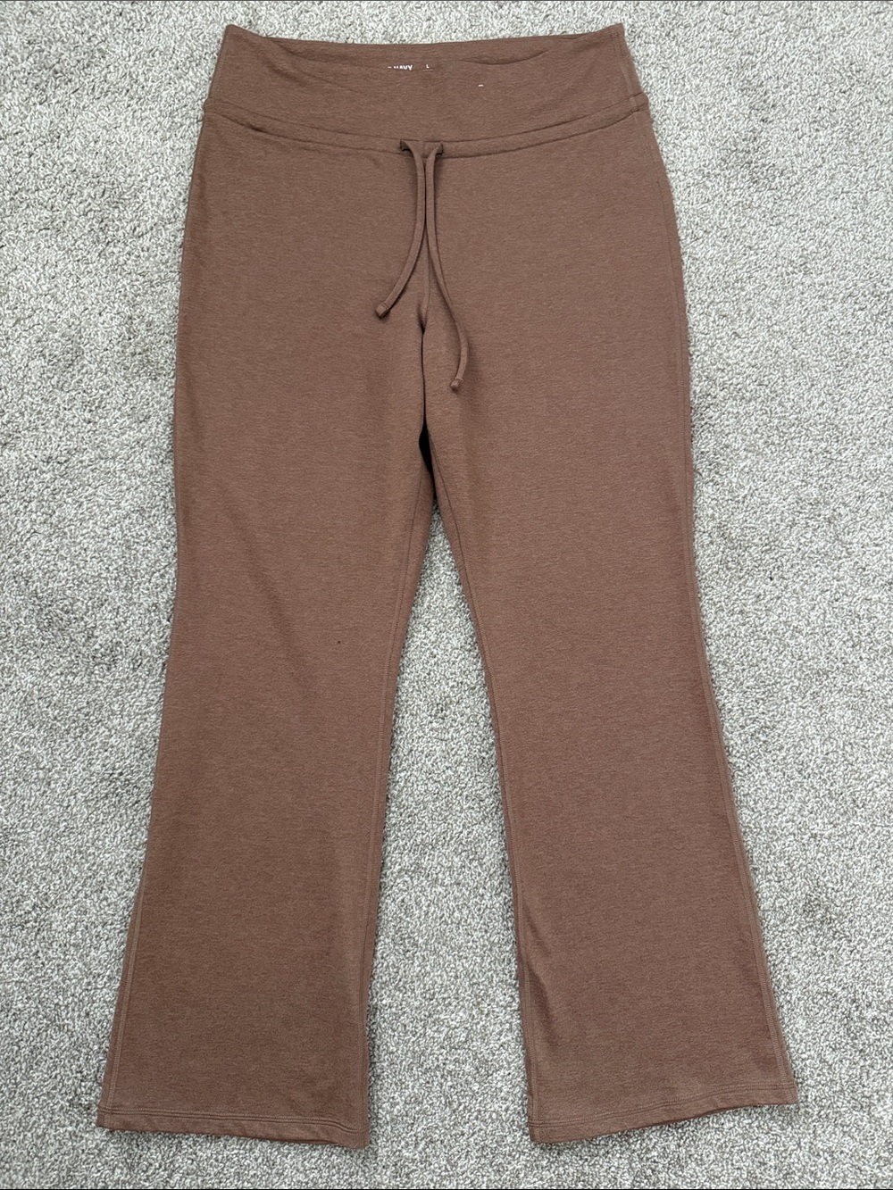 Old navy cloud comfy extra high rise flare pants large petite